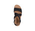 Sandale sport, dama, SKECHERS BOBS DESERT KISS LOW 114705-BLK negru, textil